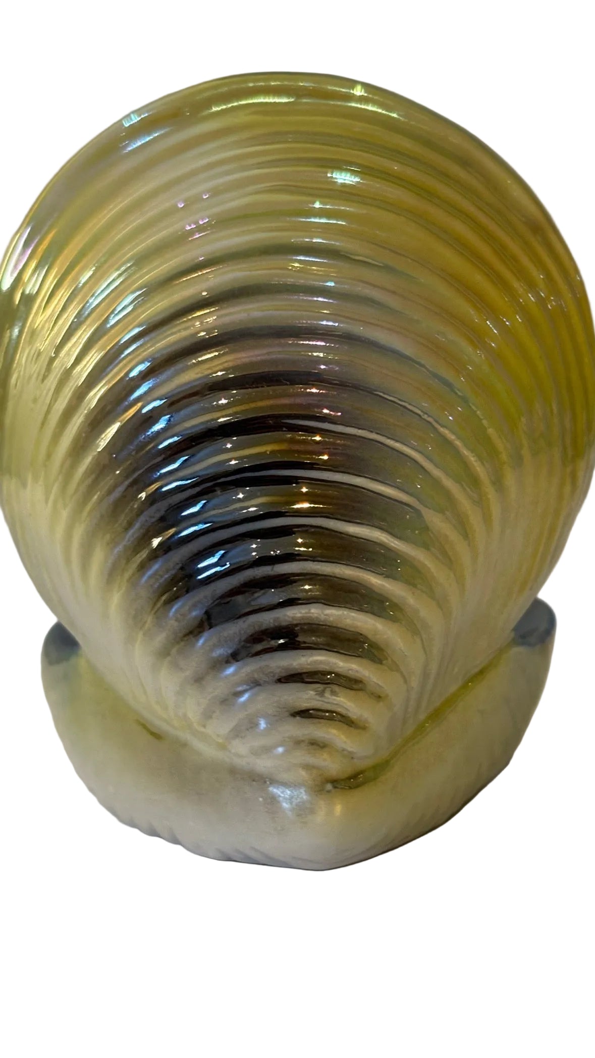 Iridescent Dolphin Shell Decorative Figurine