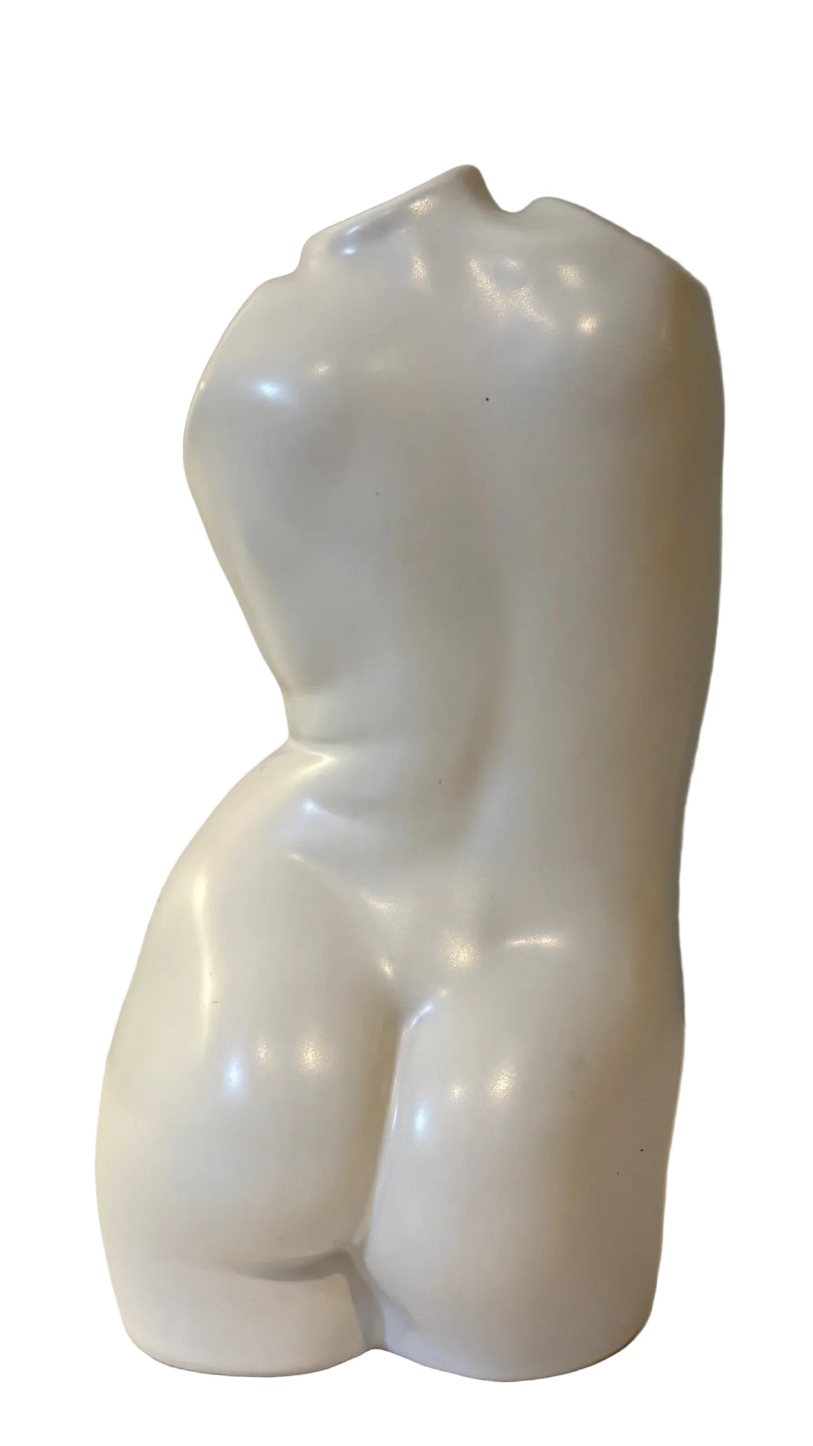 White Female Torso Sculpture