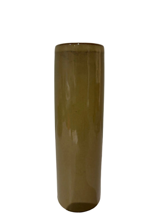 Vintage Pottery Cylinder Vase