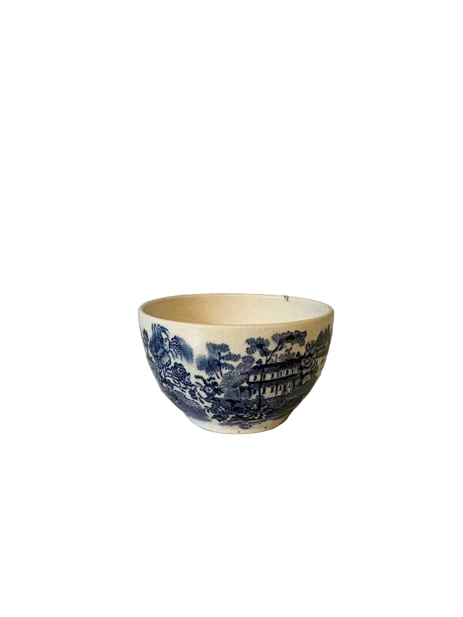 Clarice Cliff "Tonquin" Blue & White Transferware Bowl — Royal Staffordshire