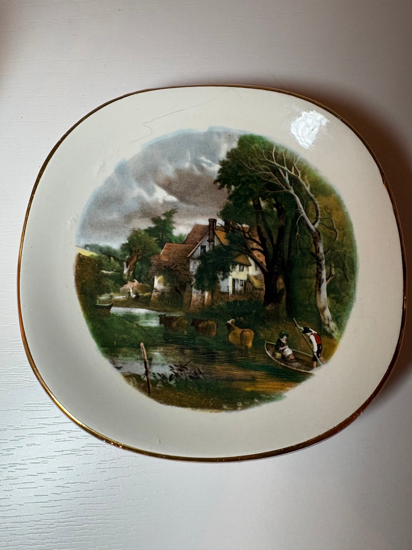 Weatherby Falcon Ware English Countryside Decorative Plate