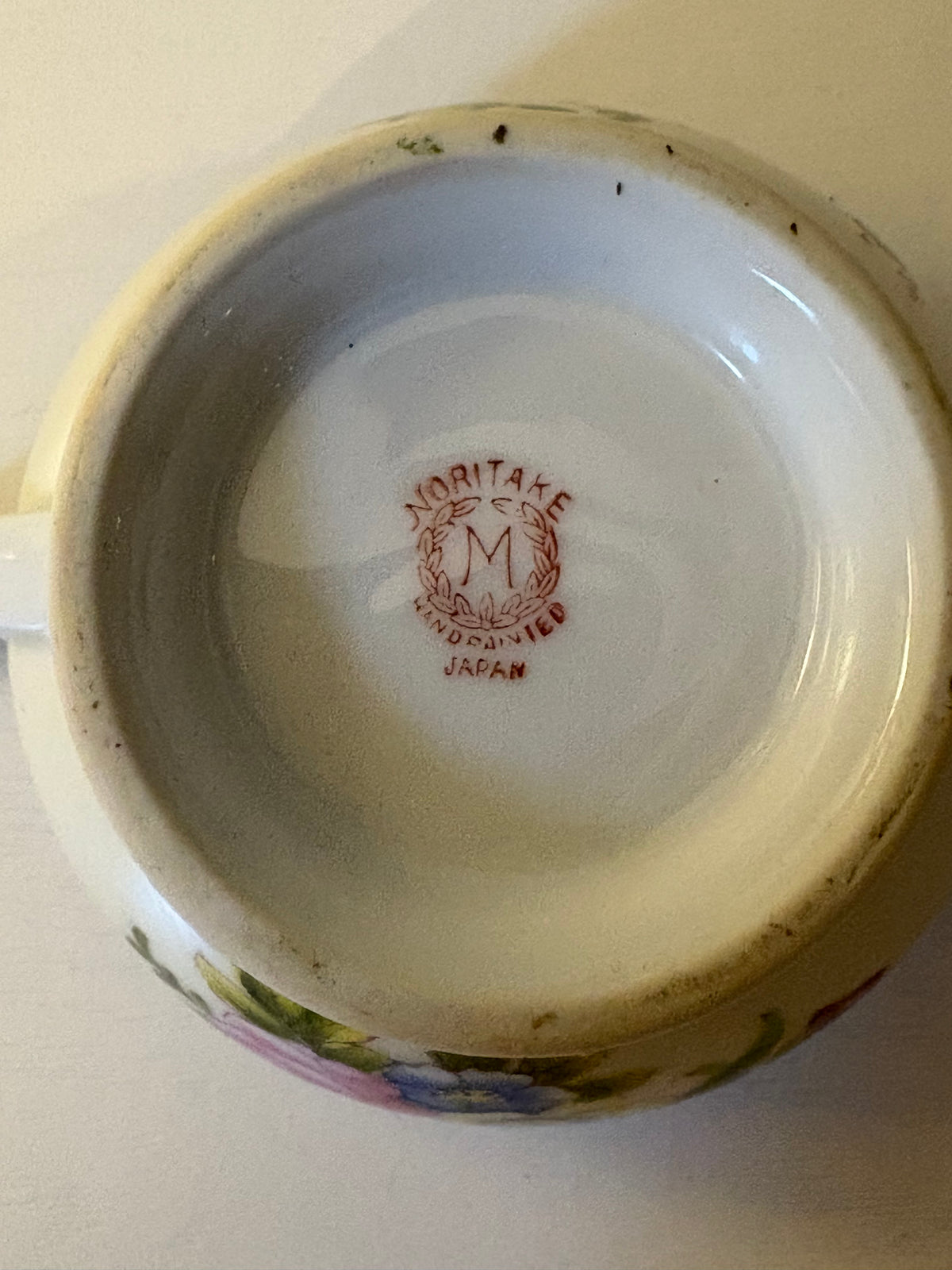 Noritake Floral Bowl and Triangular Dish Set