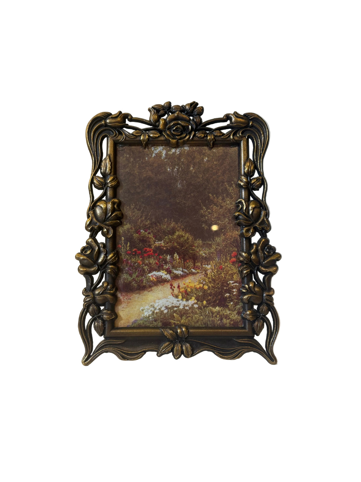 Ornate Floral Picture Frame